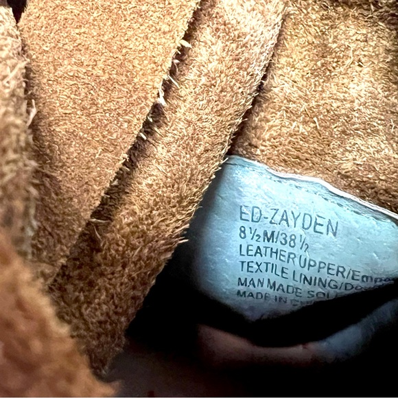 ED by Ellen DeGeneres Brown Zayden Suede Leather Boots W 8.5 US / 38.5 EU - Picture 14 of 14